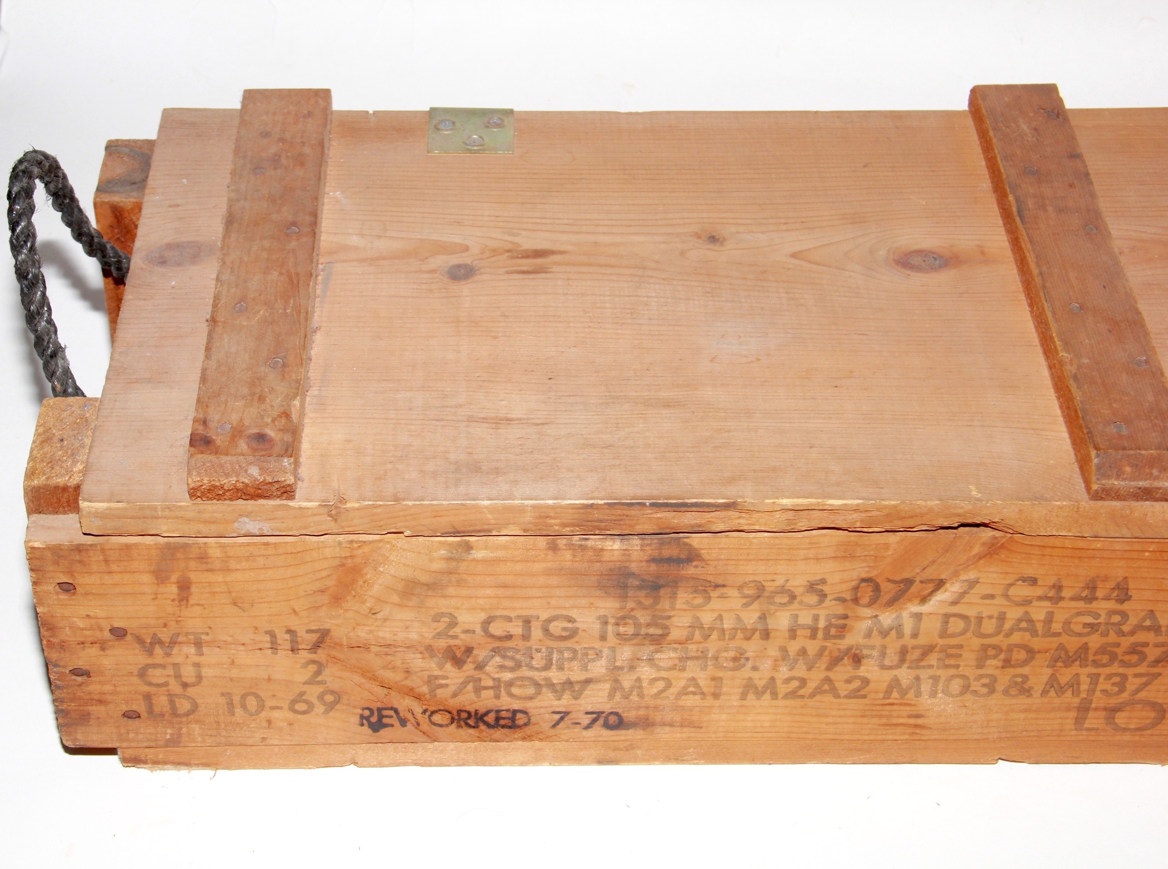 Vintage Wood Dynamite Box