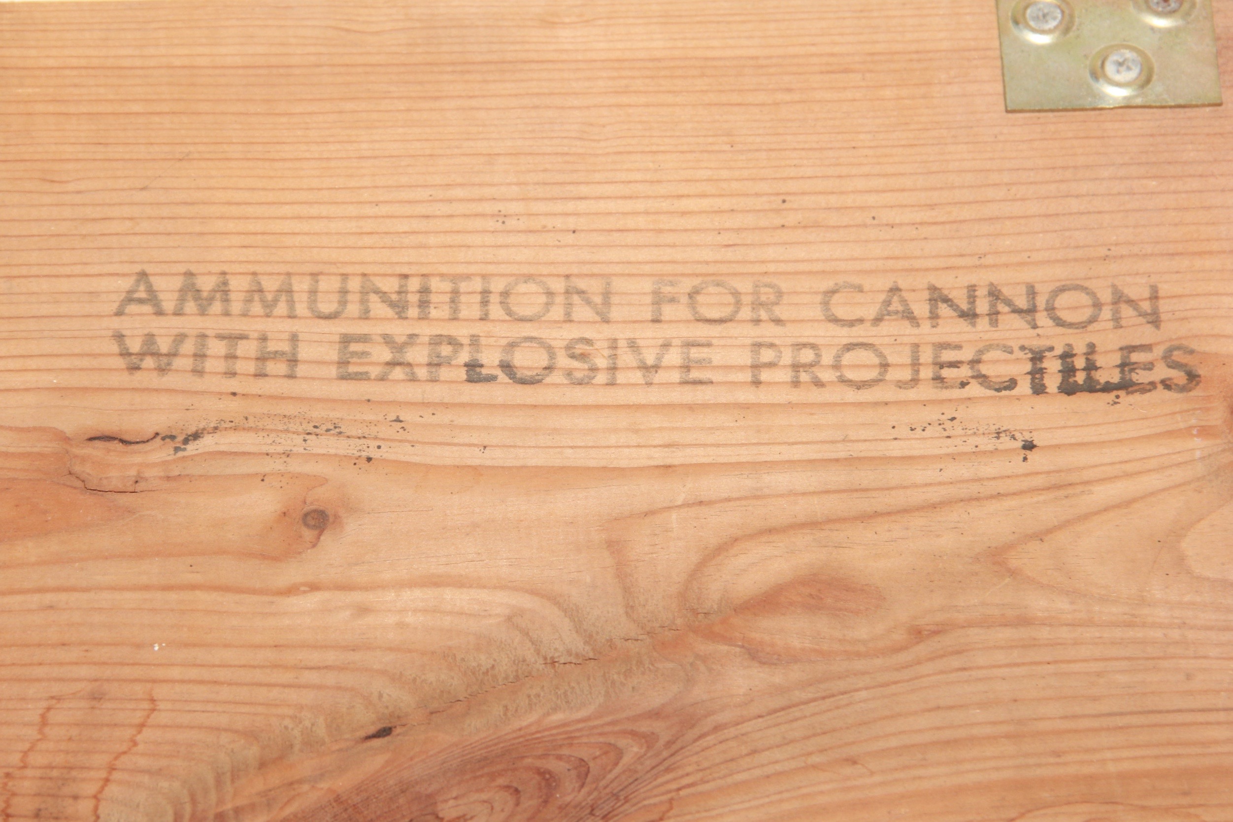 Vintage Wood Dynamite Box