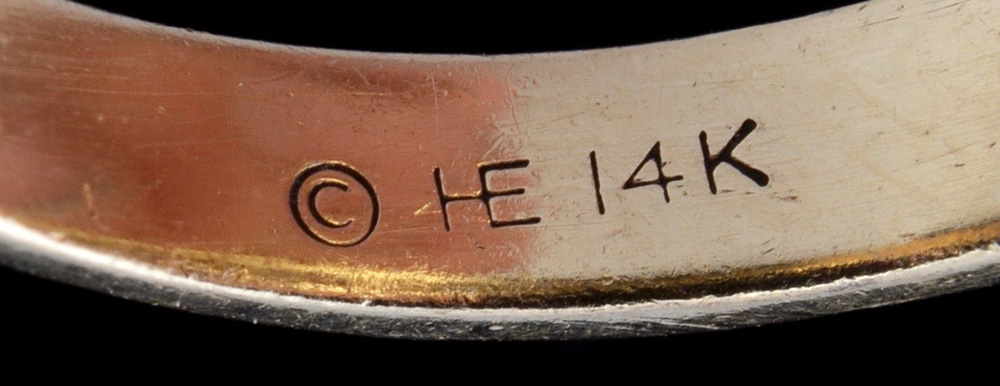 14K Yellow Gold Natural Pearl Ring