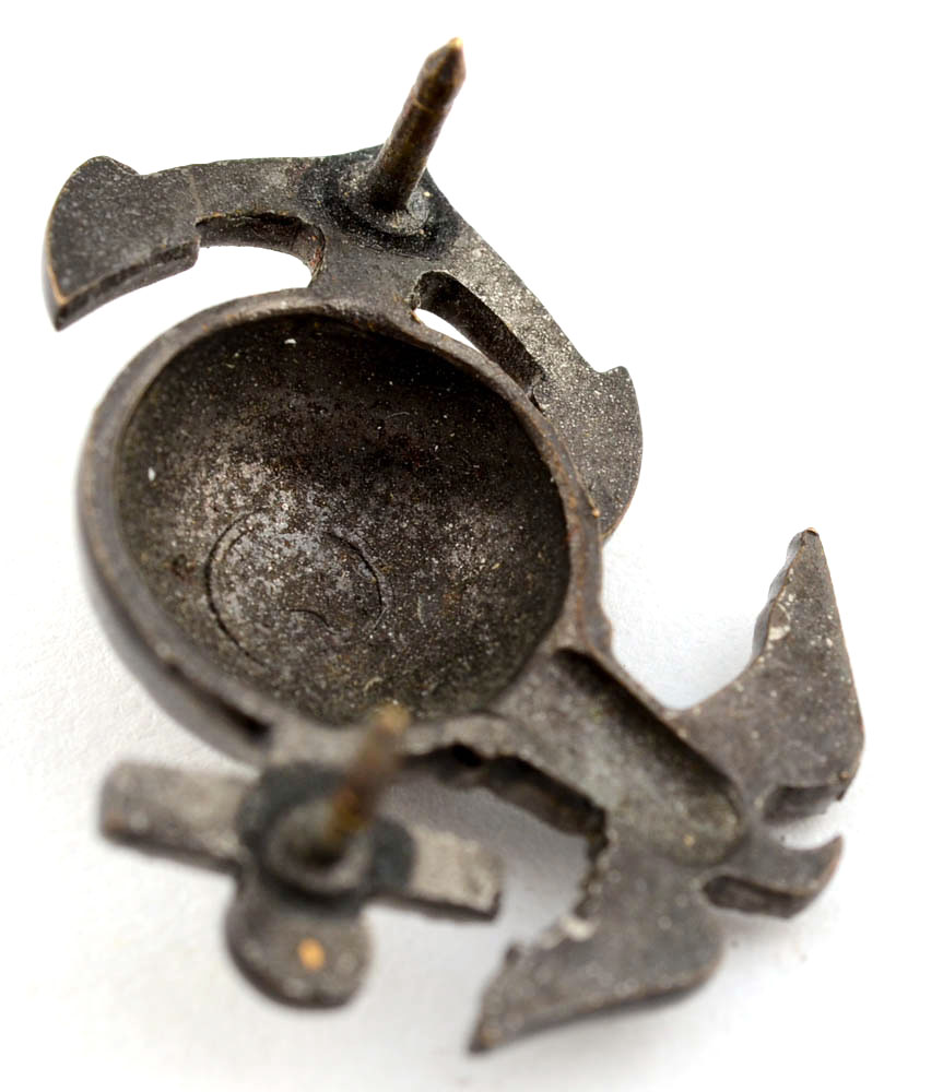 Marine and Navy Pins with Brass Tool Charms and St. Xavier Class Ring