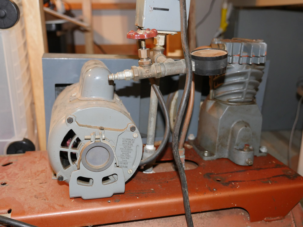 Vintage Sears Air Compressor Paint Sprayer