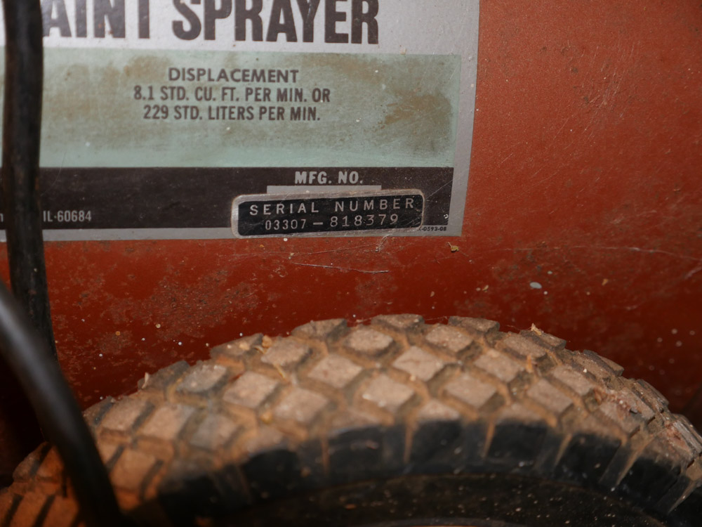 Vintage Sears Air Compressor Paint Sprayer