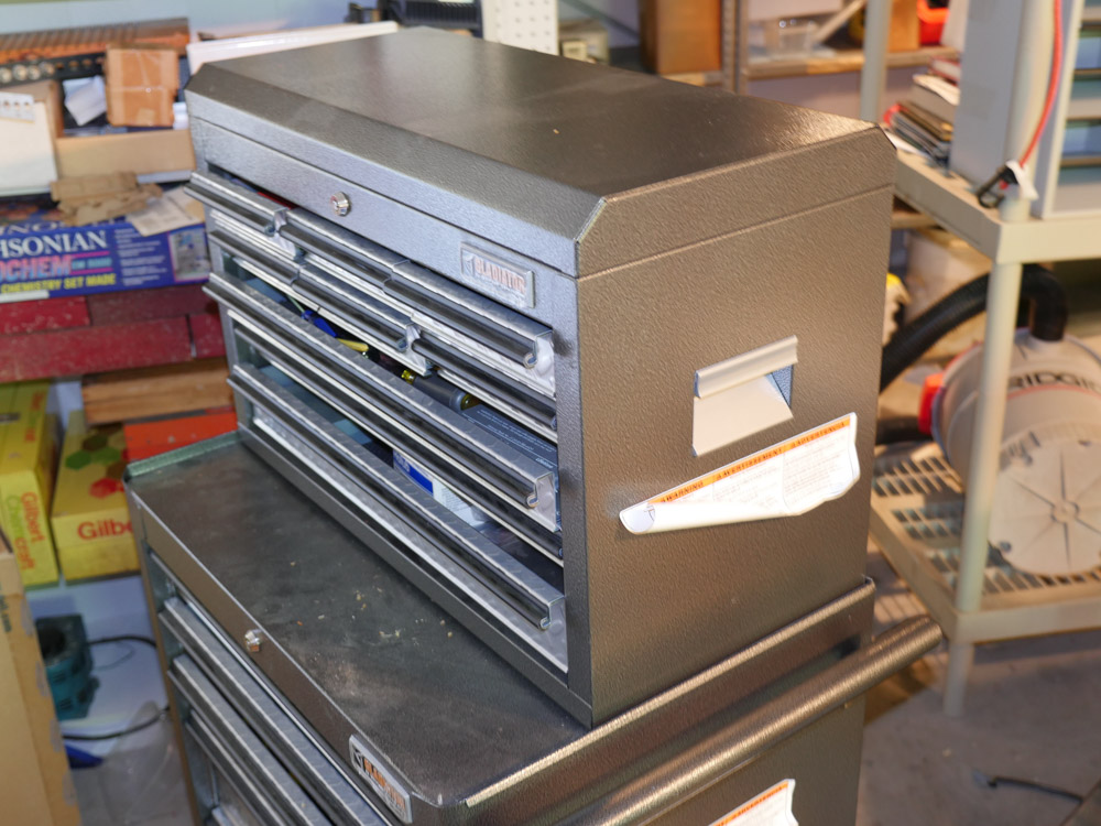 Gladiator Rolling Tool Box and Tools