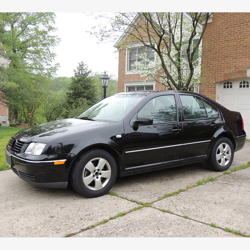 2004 Black Volkswagen Jetta 1.8T Sedan