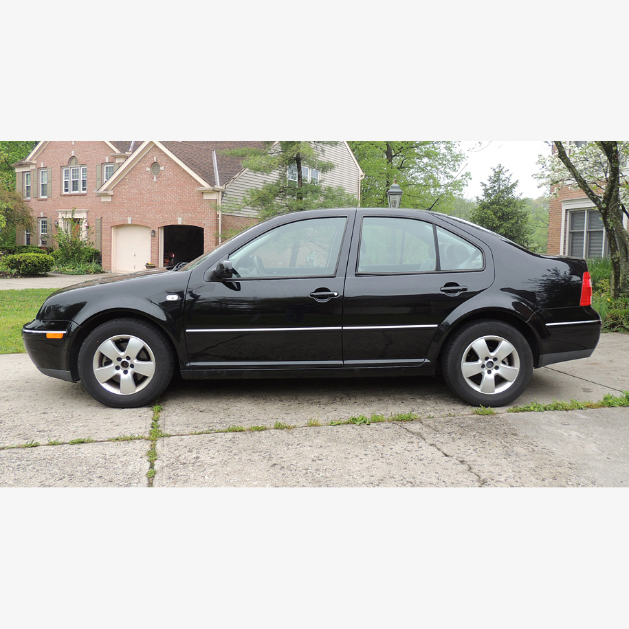2004 Black Volkswagen Jetta 1.8T Sedan