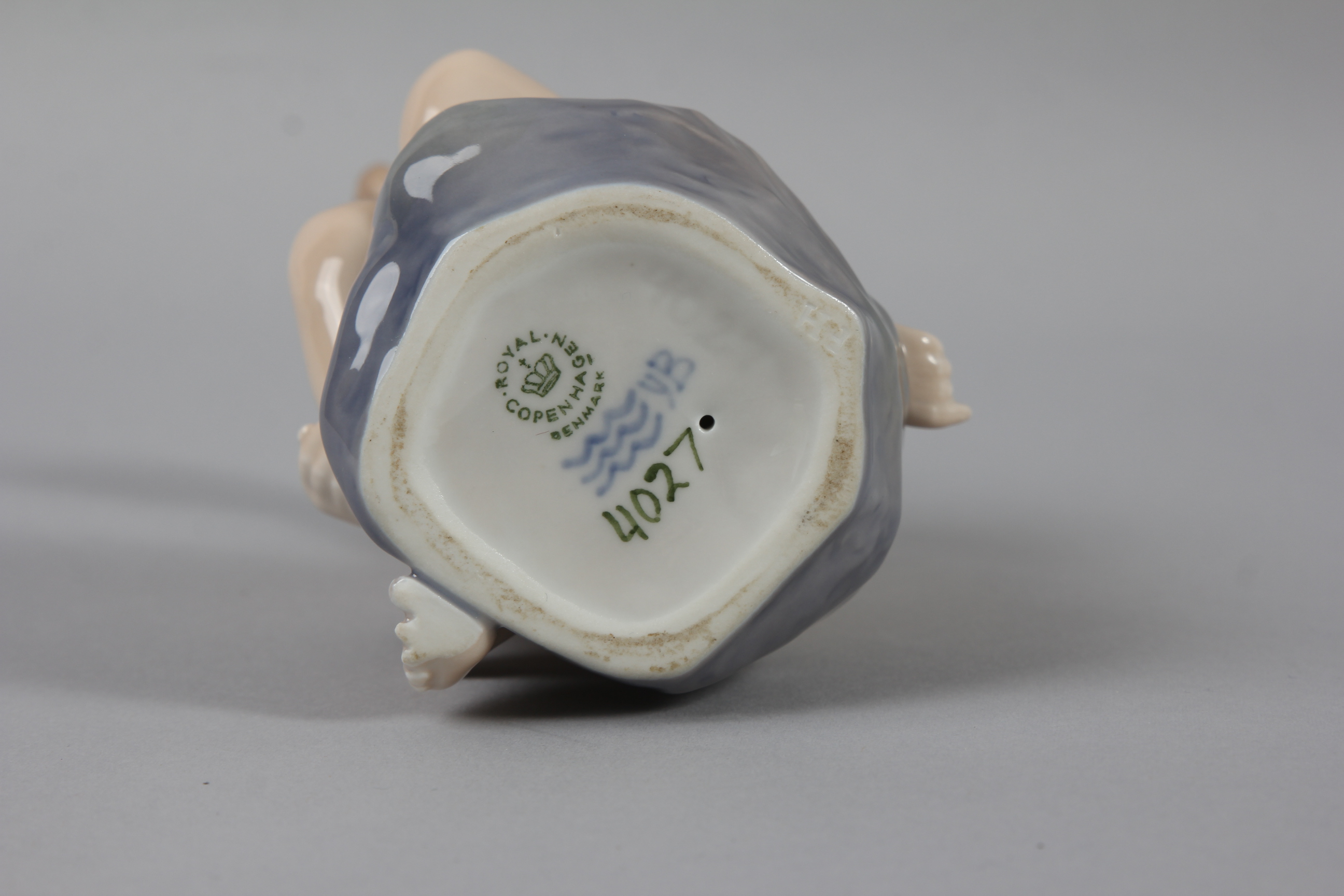 Royal Copenhagen "Nude Girl on a Rock" Figurine