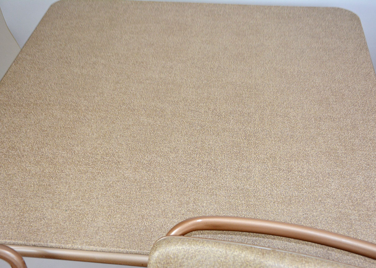 1950s Cosco Folding Table and Three Chairs