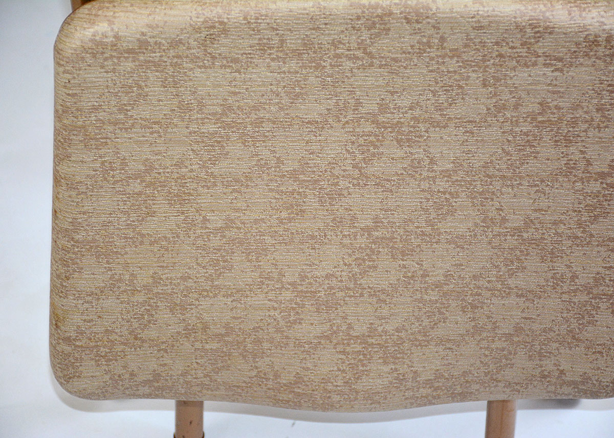 1950s Cosco Folding Table and Three Chairs