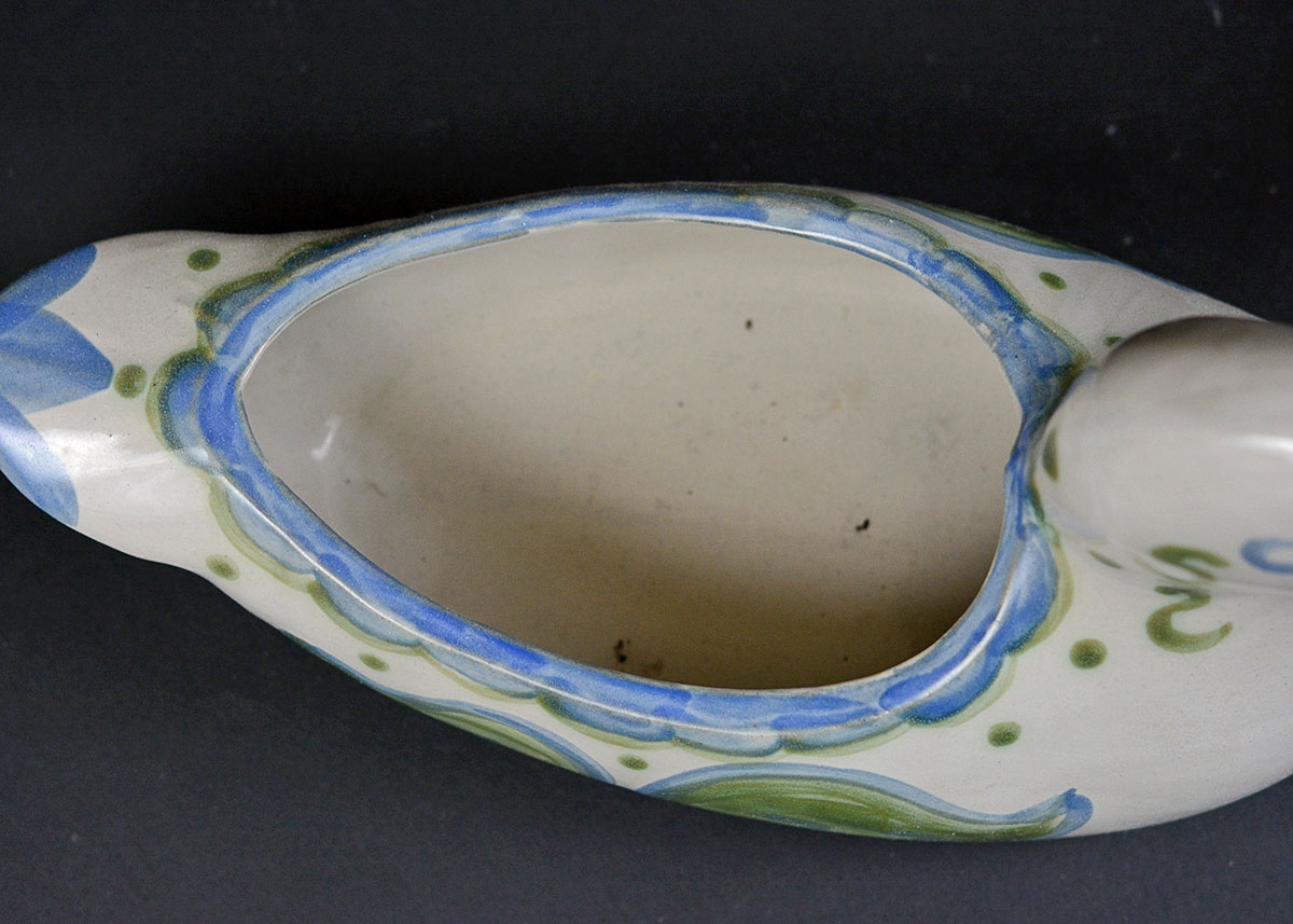 Pair of Louisville Stoneware Duck Planters