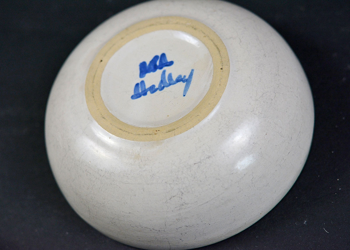 M.A. Hadley Pottery "Bouquet" Cereal Bowl