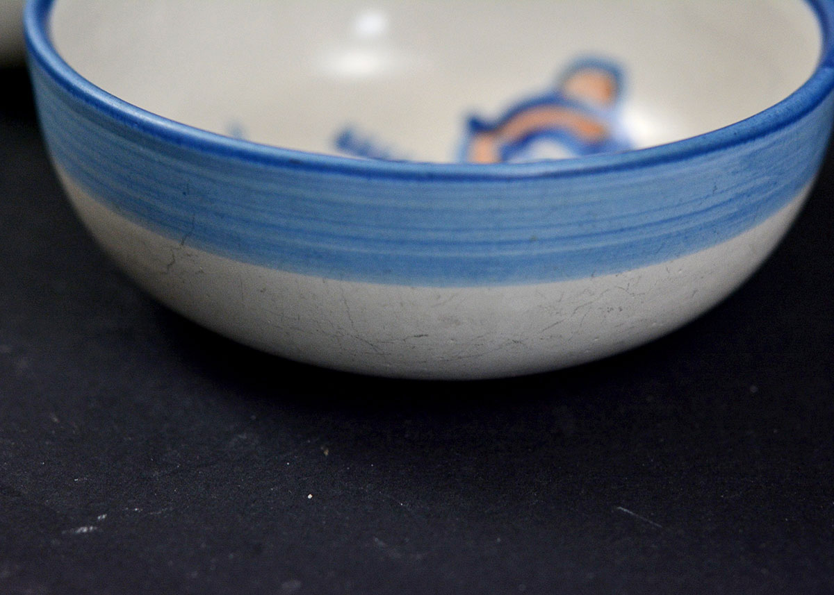 M.A. Hadley Pottery "Country" Set