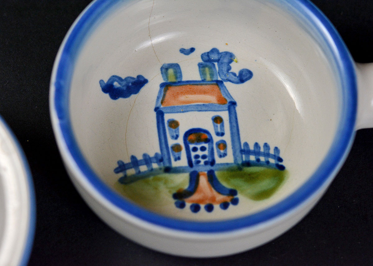 M.A. Hadley Pottery "Country" Set