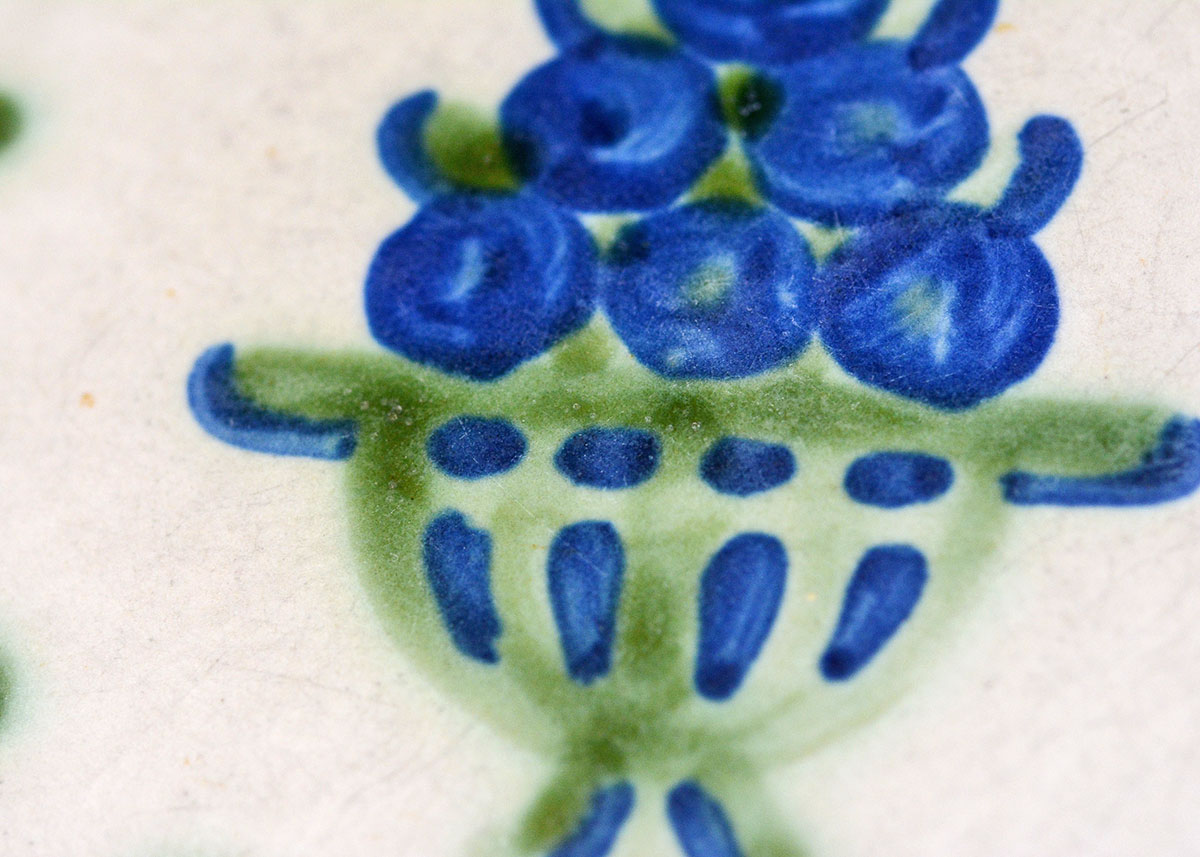 M.A. Hadley Pottery "Bouquet" Salad Plates