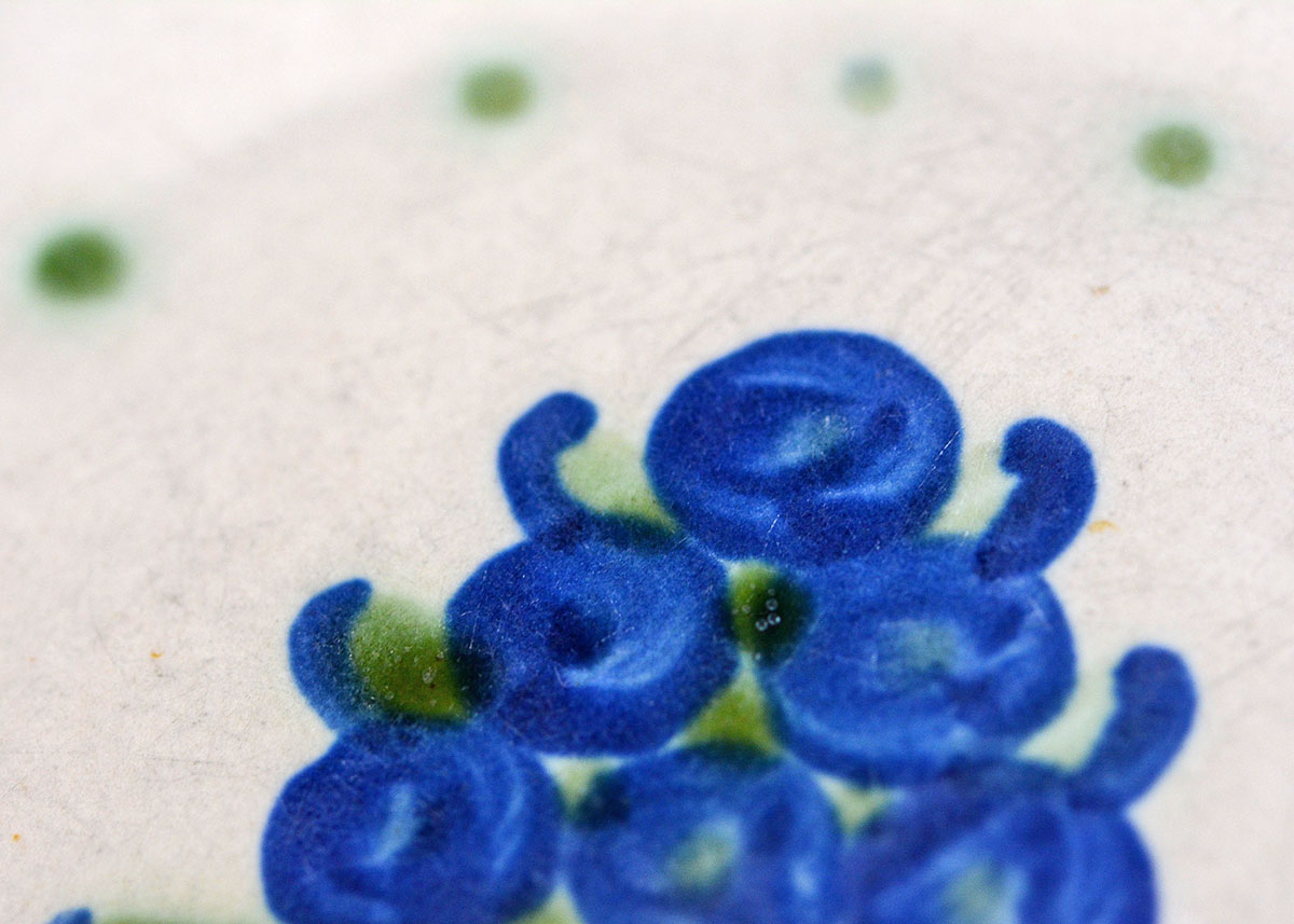 M.A. Hadley Pottery "Bouquet" Salad Plates