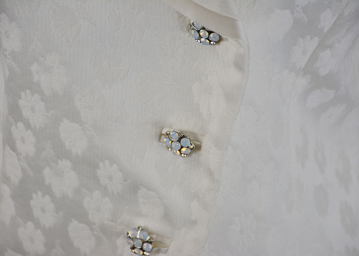 Ivory Albert Nipon Suit