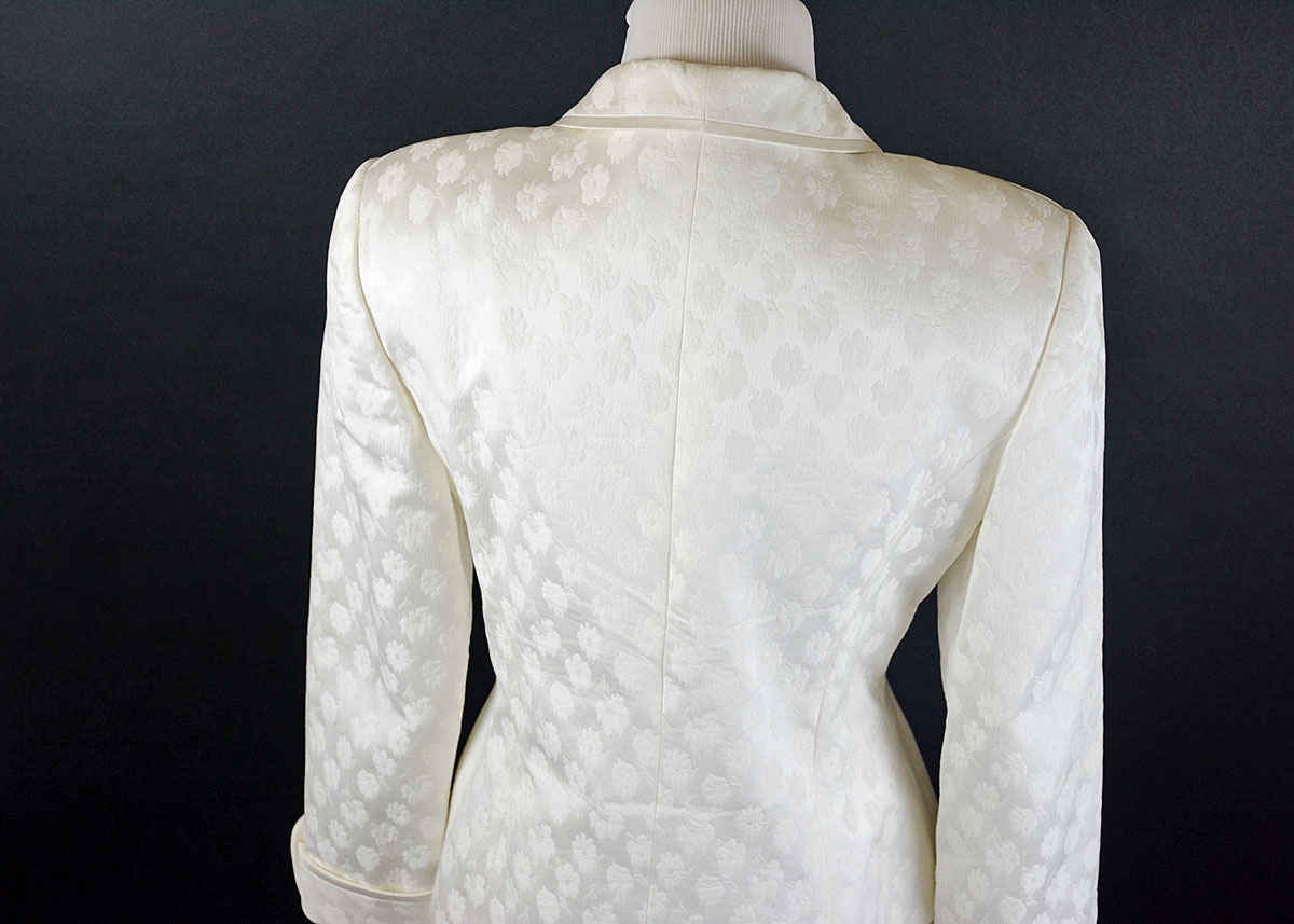 Ivory Albert Nipon Suit