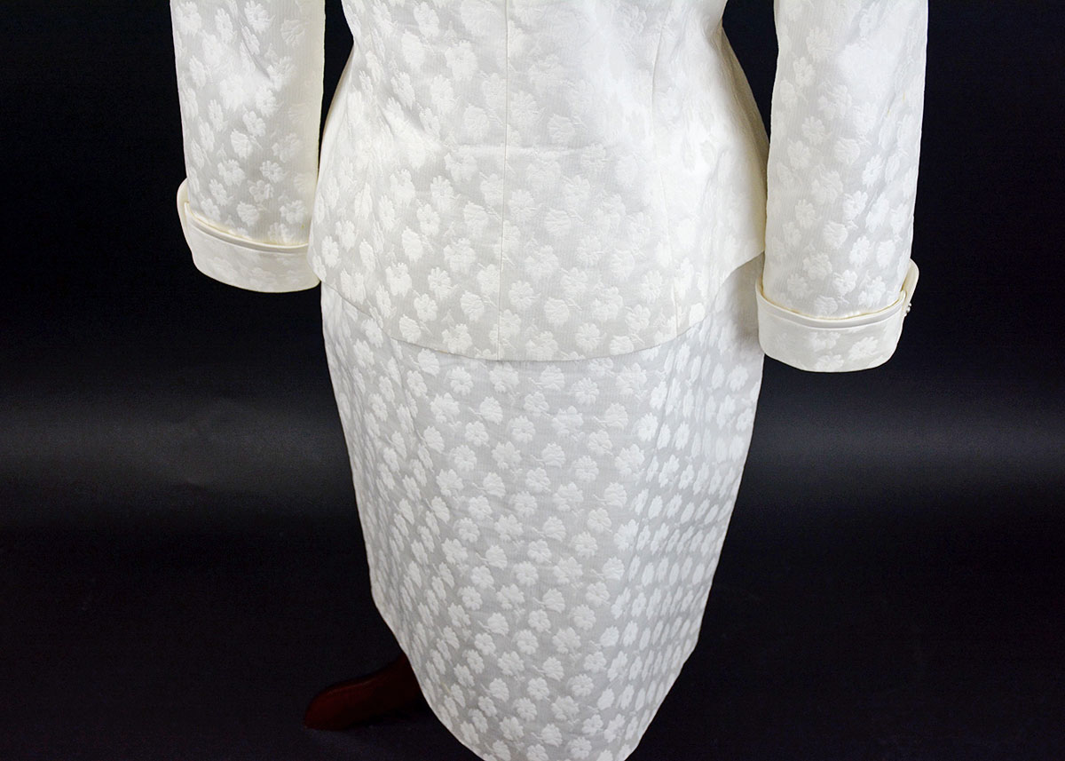 Ivory Albert Nipon Suit