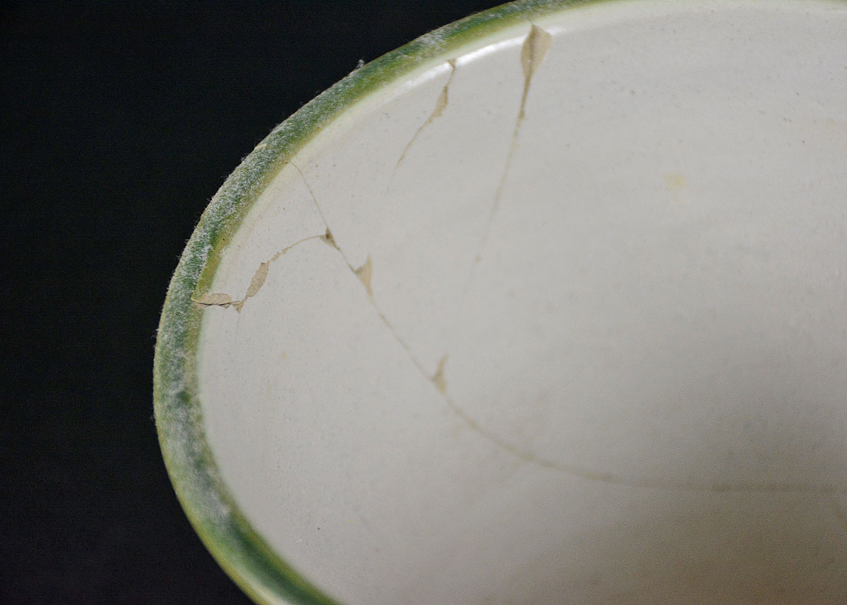 Four Vintage Louisville Stoneware Planters