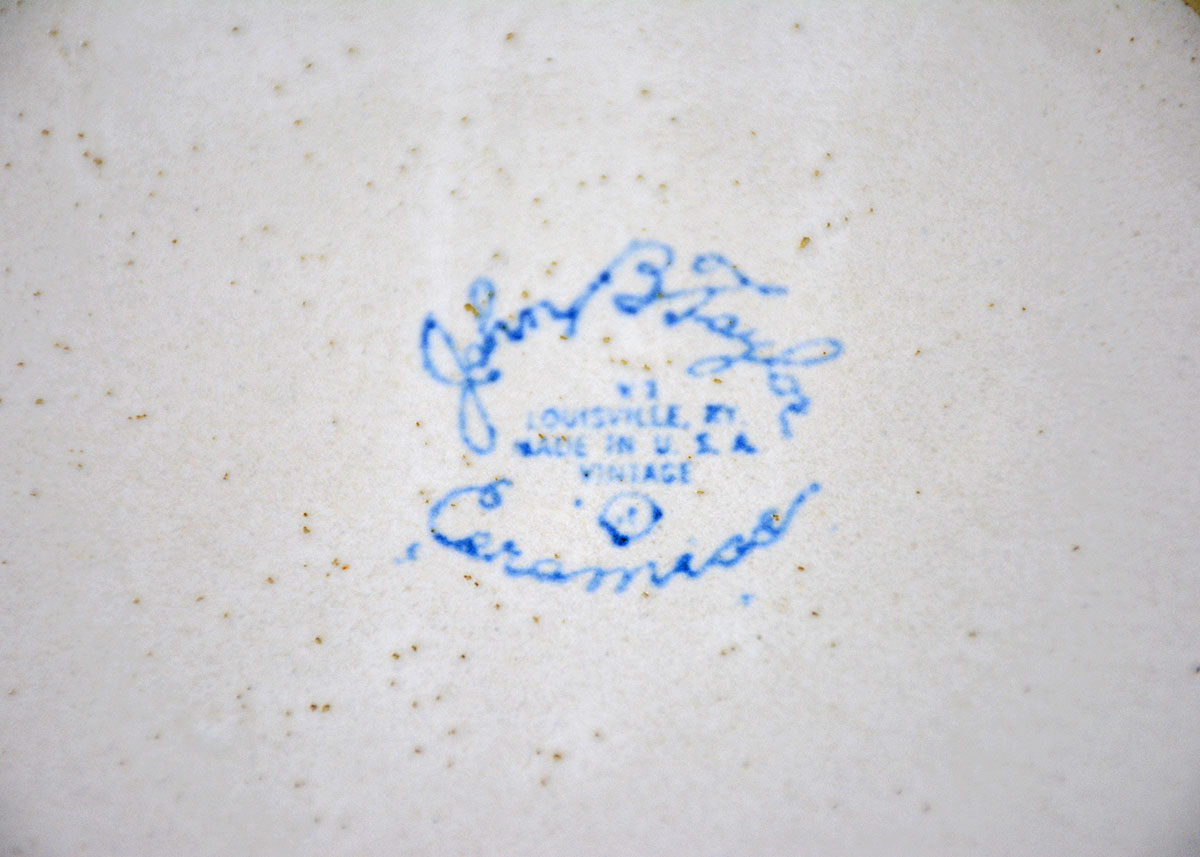 Four Vintage Louisville Stoneware Planters