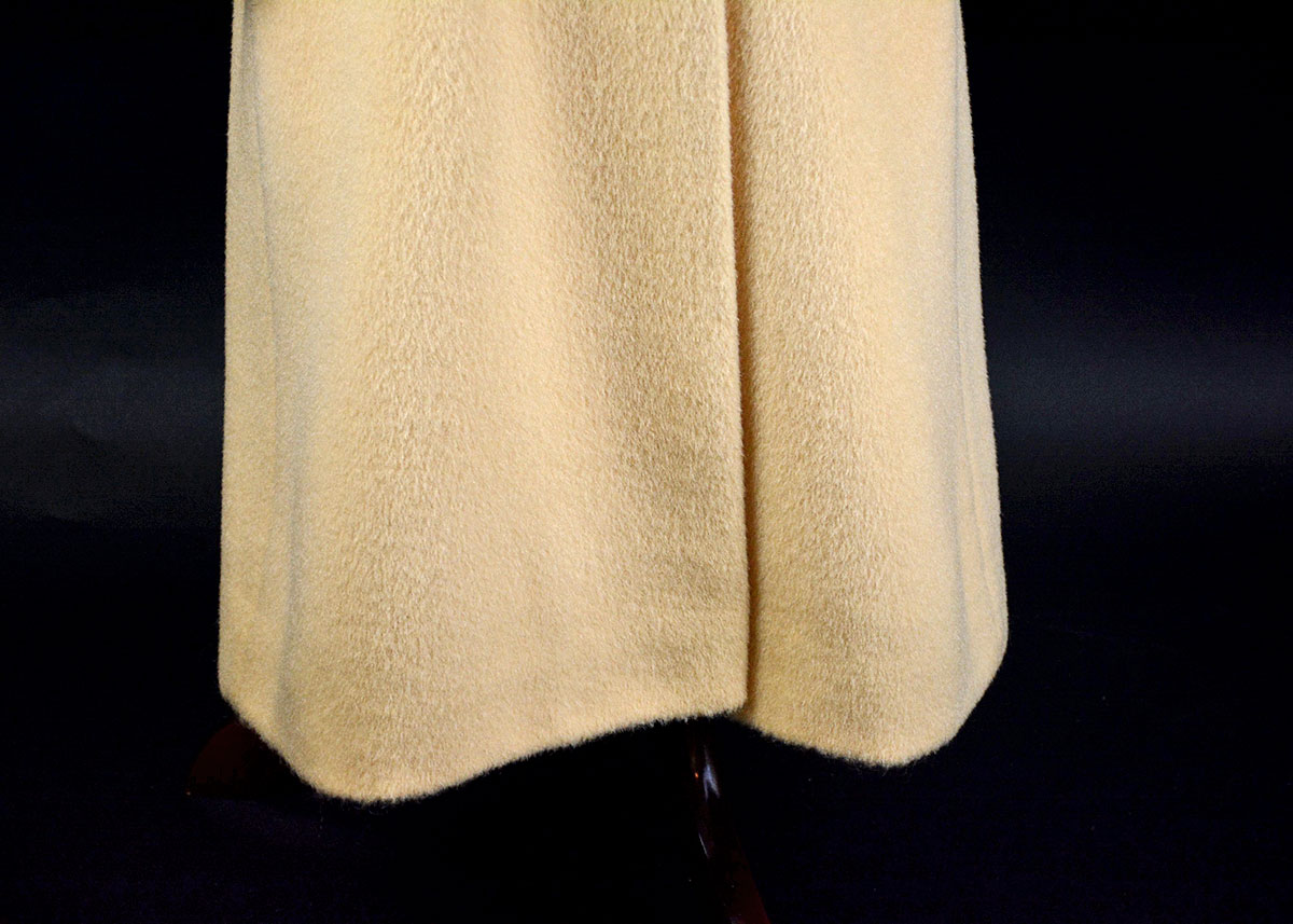 Vintage Stevens Forstmann Camel Wool Coat