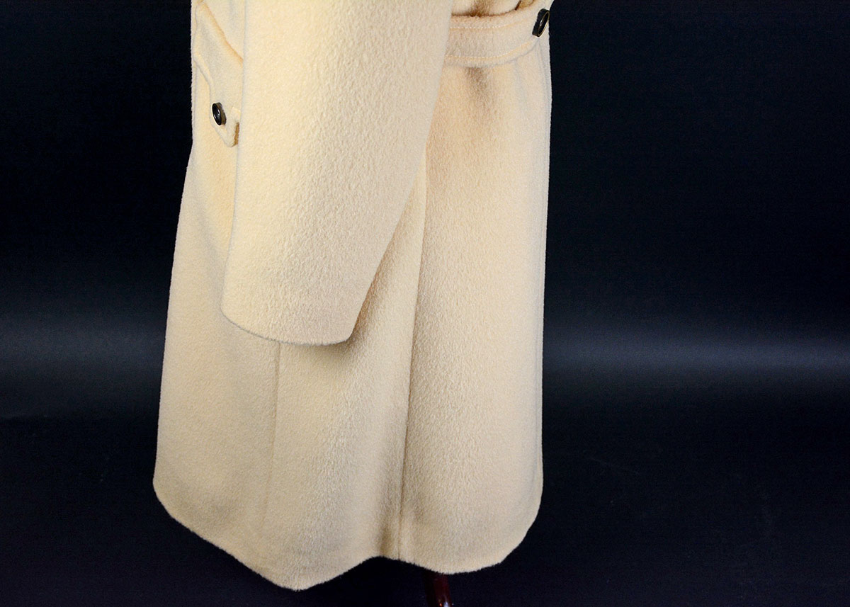 Vintage Stevens Forstmann Camel Wool Coat