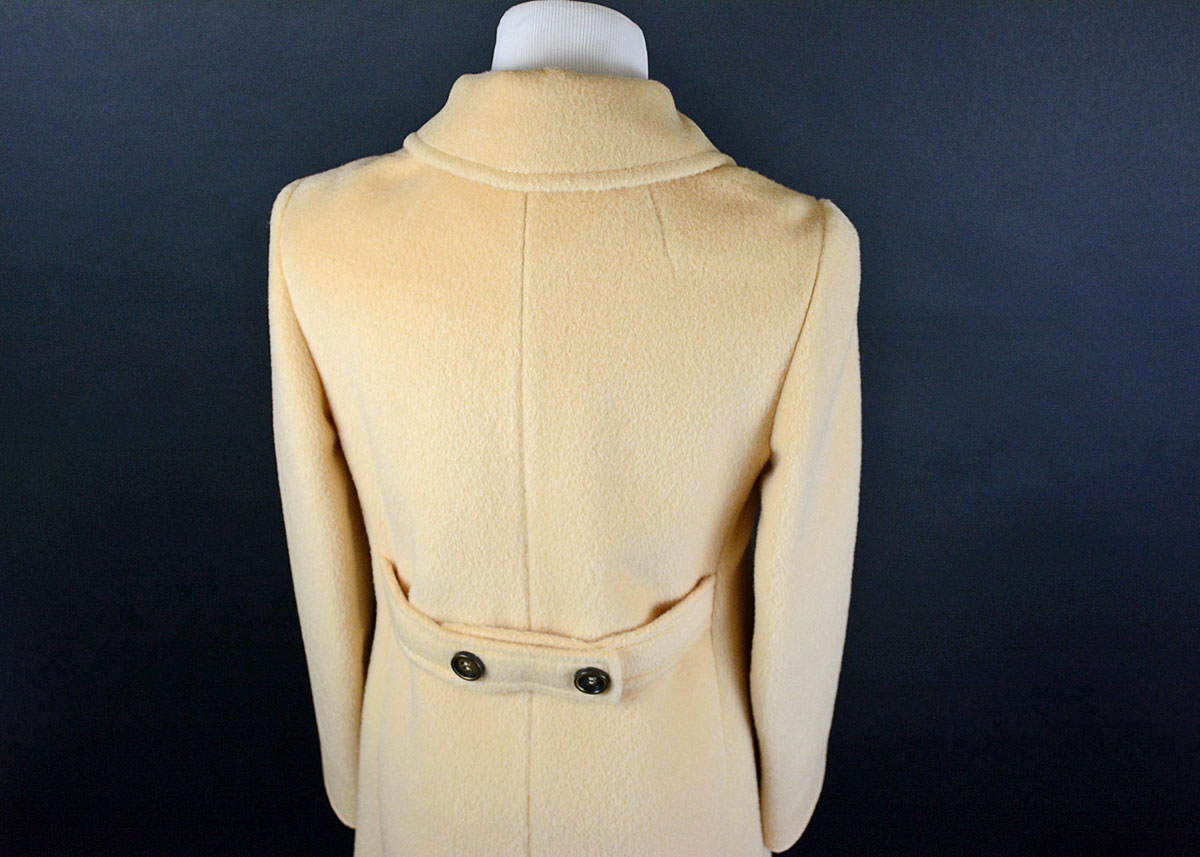 Vintage Stevens Forstmann Camel Wool Coat
