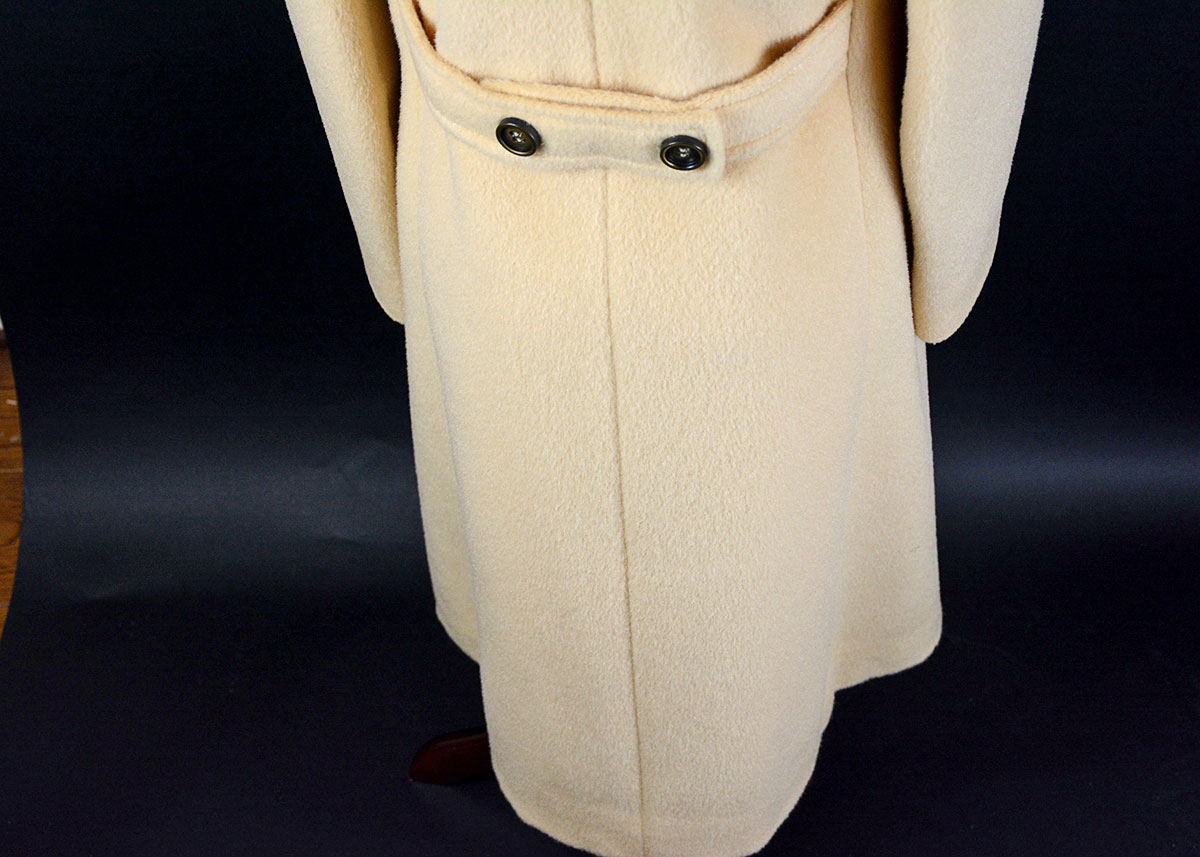 Vintage Stevens Forstmann Camel Wool Coat