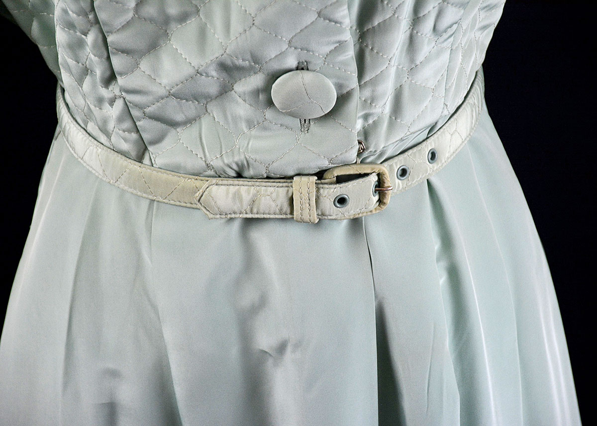 Vintage Kamore Mint Green Dressing Gown