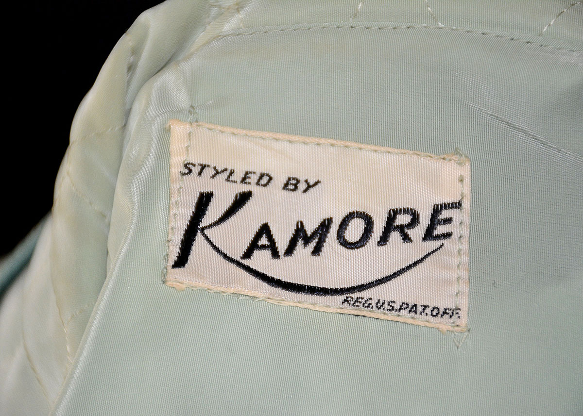 Vintage Kamore Mint Green Dressing Gown