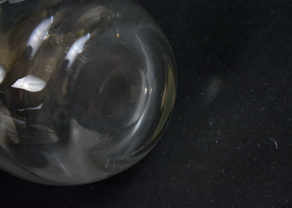 Milk Glass and Clear Glass Pitchers