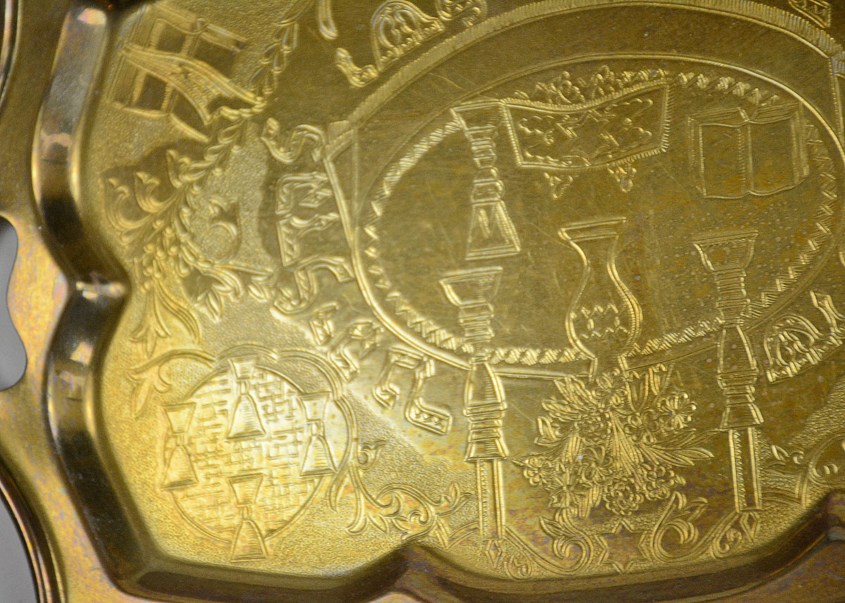 Selection of Metal Serving Platters