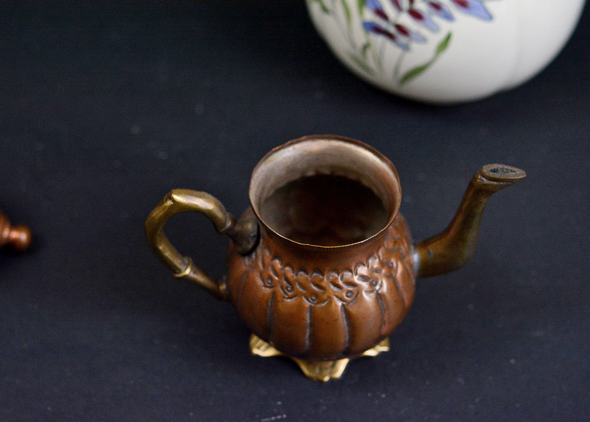 Pair of Handcrafted Teapots