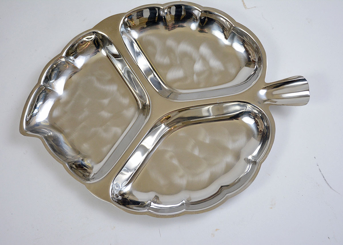 Selection of Metal Serving Platters