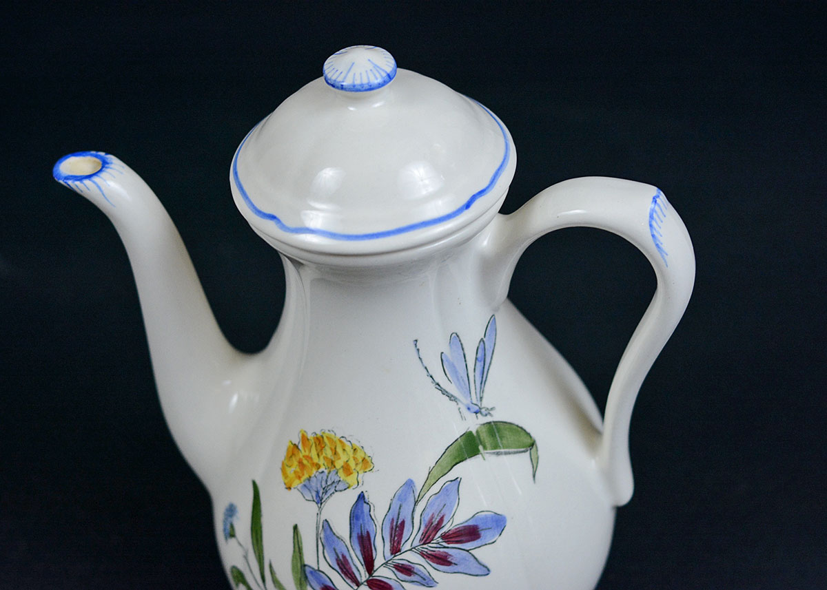 Pair of Handcrafted Teapots