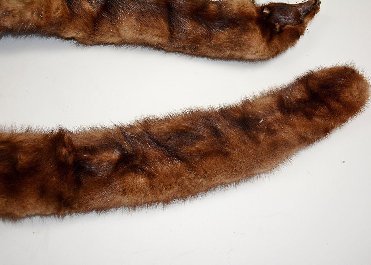 Three Piece Vintage Mink Stole