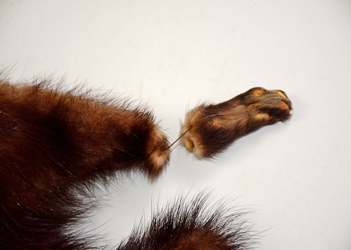 Three Piece Vintage Mink Stole