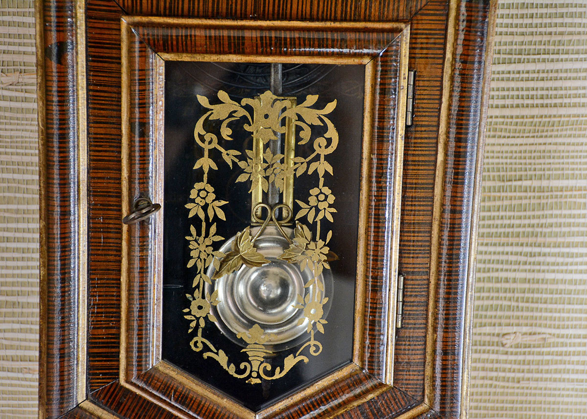 Antique Eight Day Seikosha Japanese Wall Clock