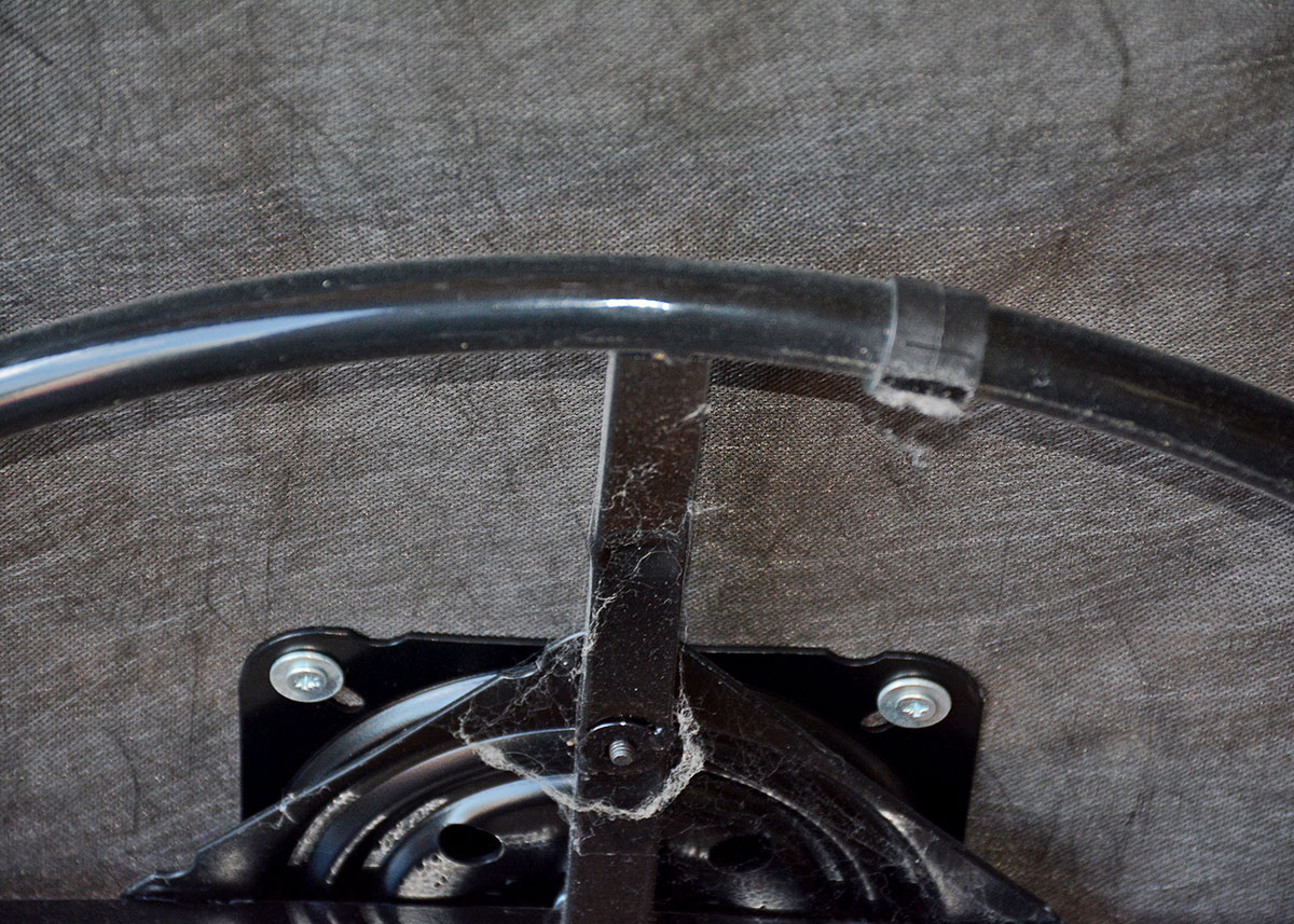 Leatherette Swivel Club Chair