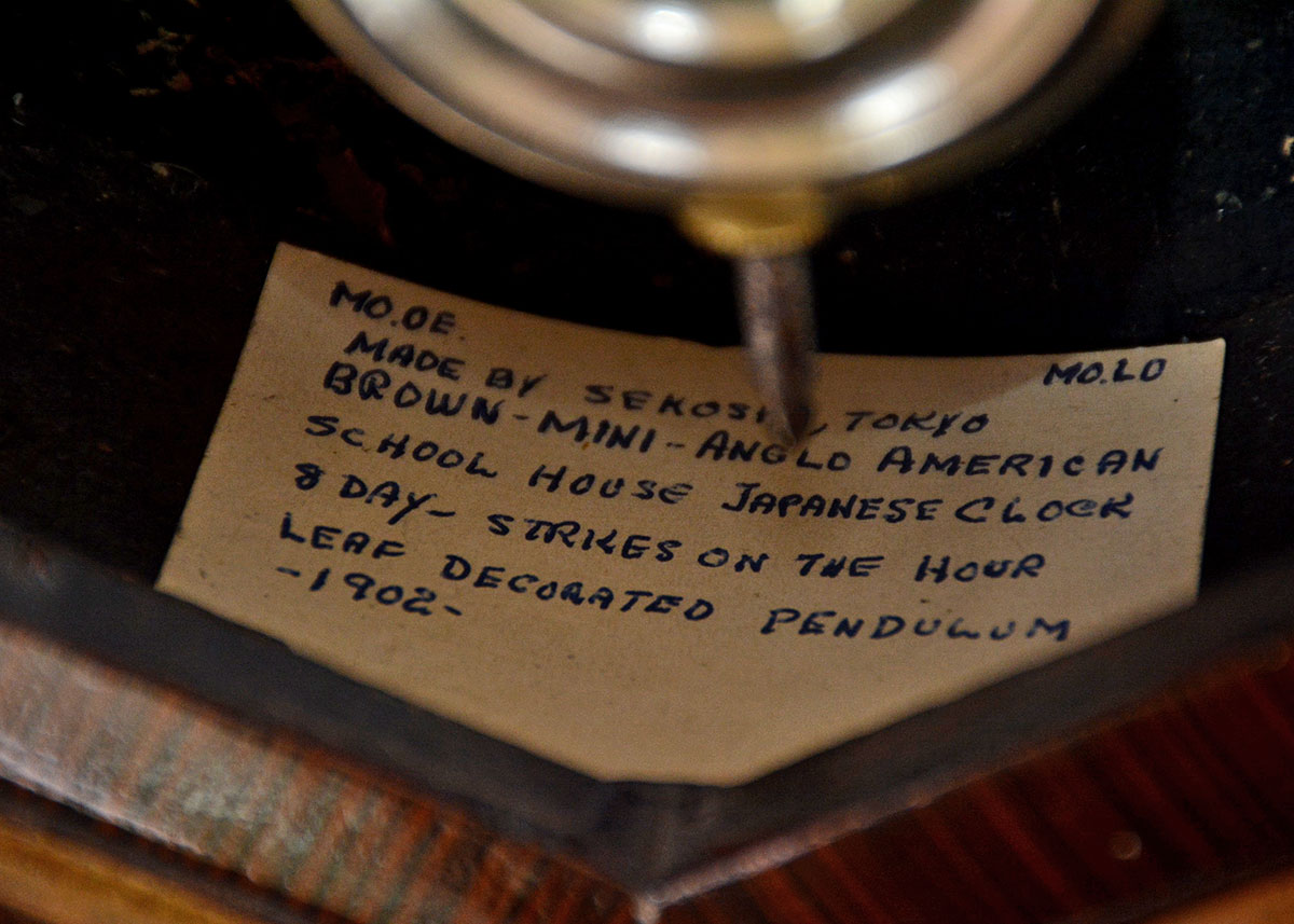 Antique Eight Day Seikosha Japanese Wall Clock