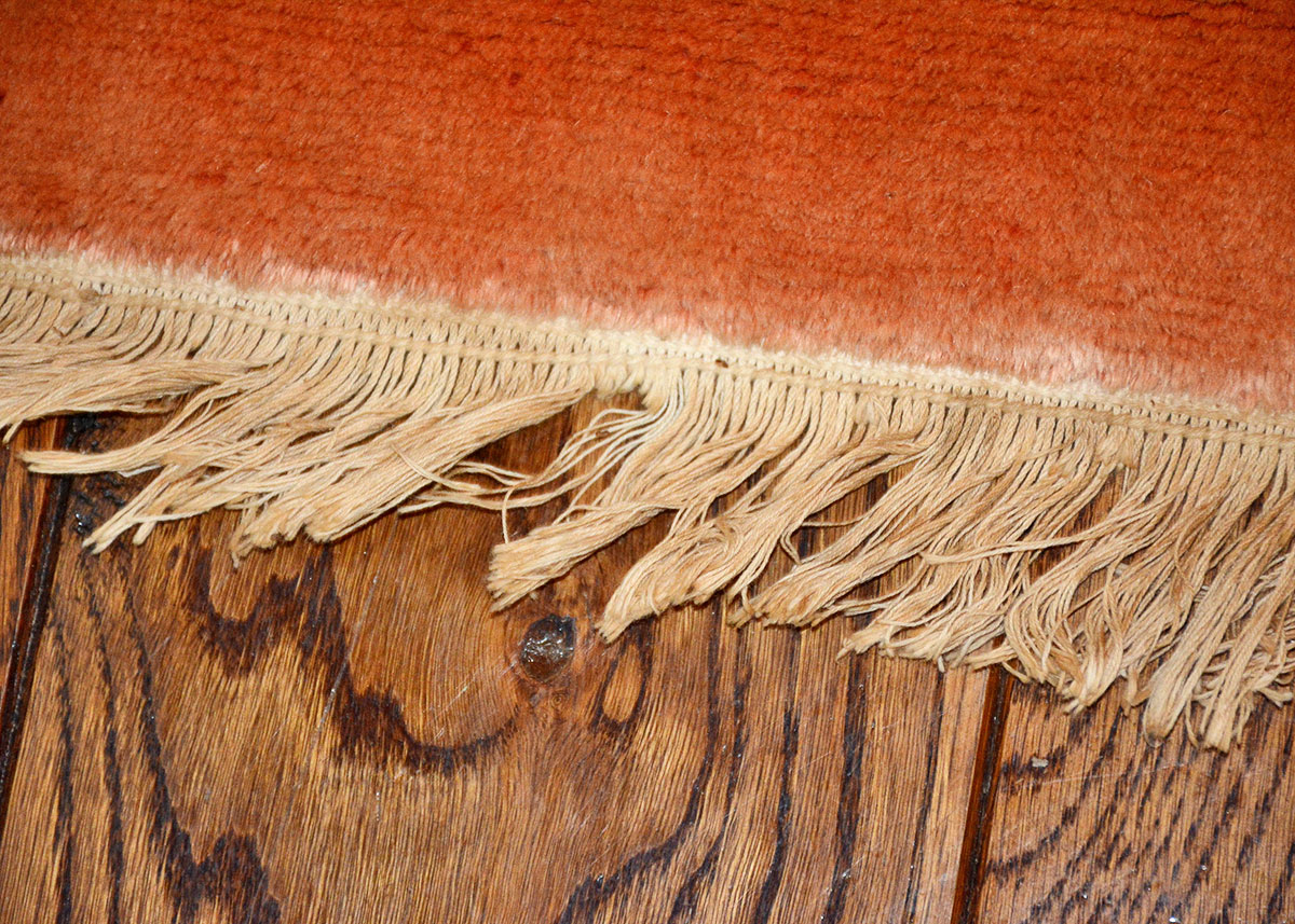 Soft Machine Made Asian Inspired Accent Rug