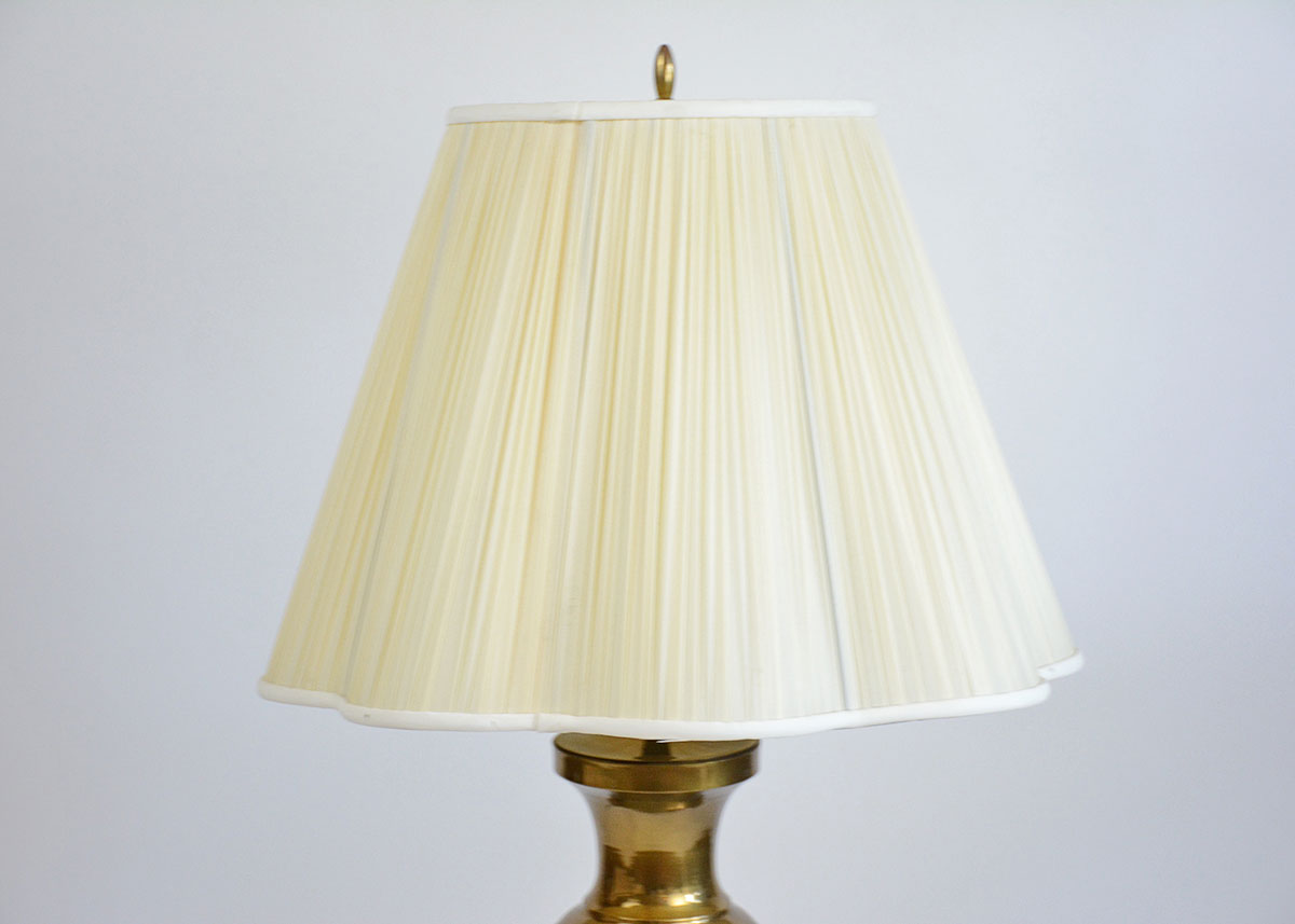 Gold Tone Table Lamp