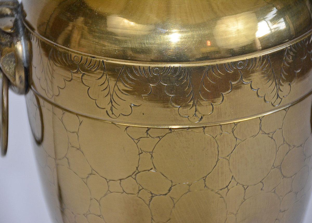 Gold Tone Table Lamp