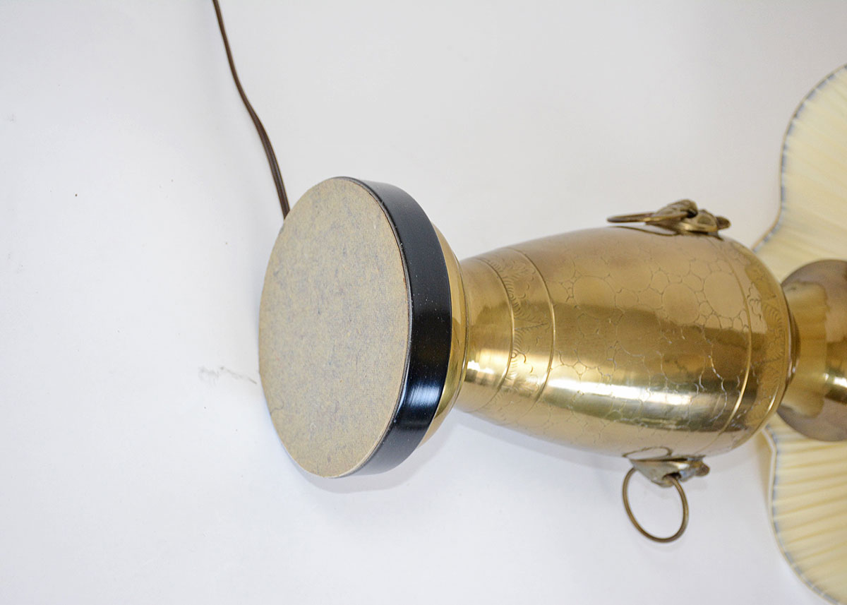 Gold Tone Table Lamp