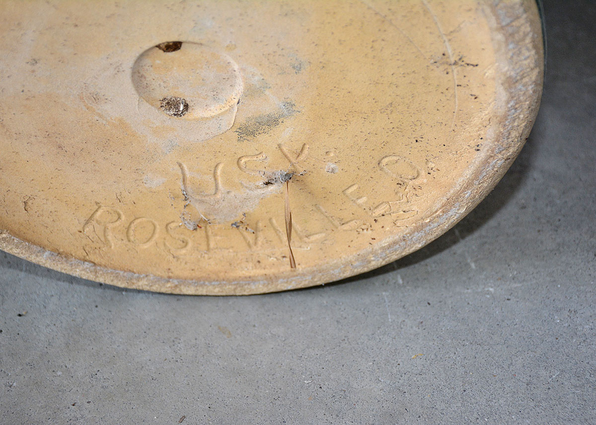 Large Vintage Roseville Planter and More