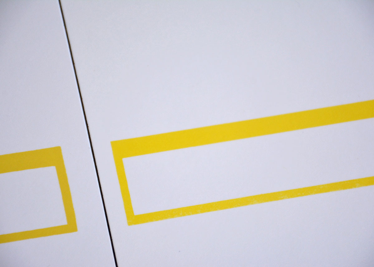 Vintage Yellow and White Dinette Set