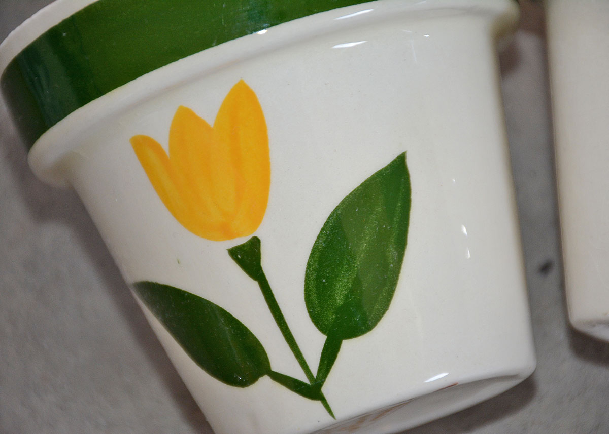 Large Vintage Roseville Planter and More