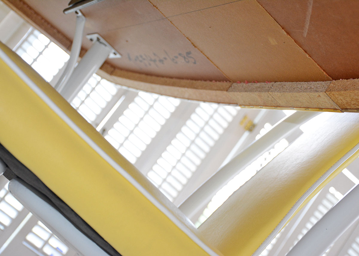 Vintage Yellow and White Dinette Set