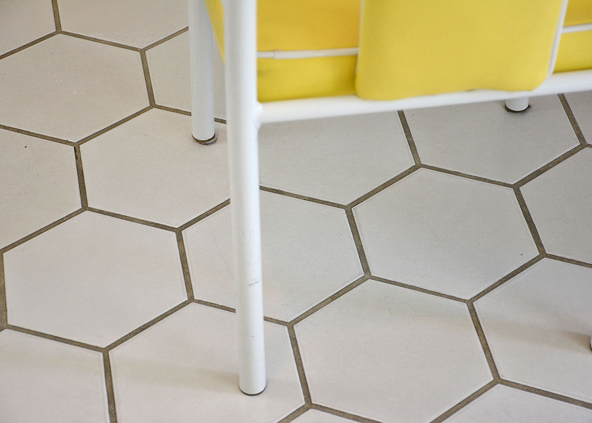 Vintage Yellow and White Dinette Set