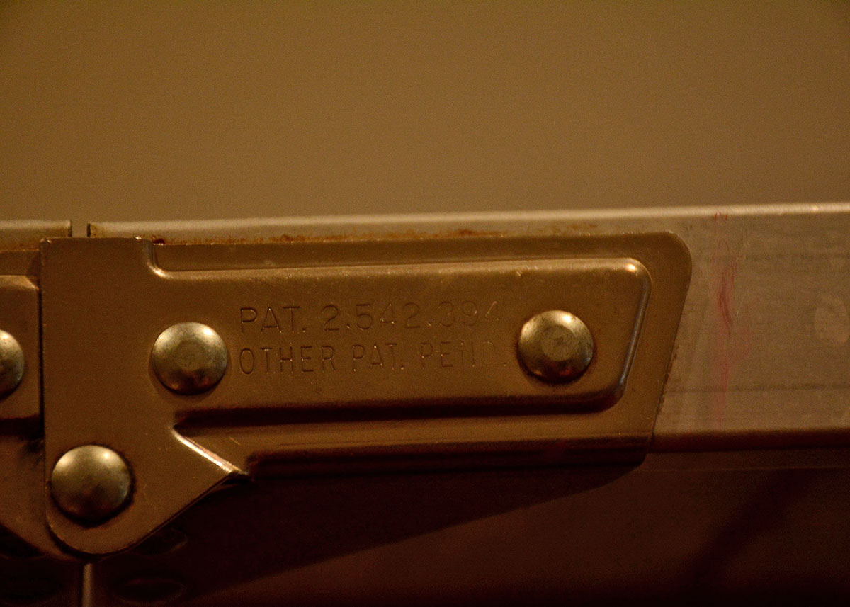 Vintage Alumafold Portable Folding Table