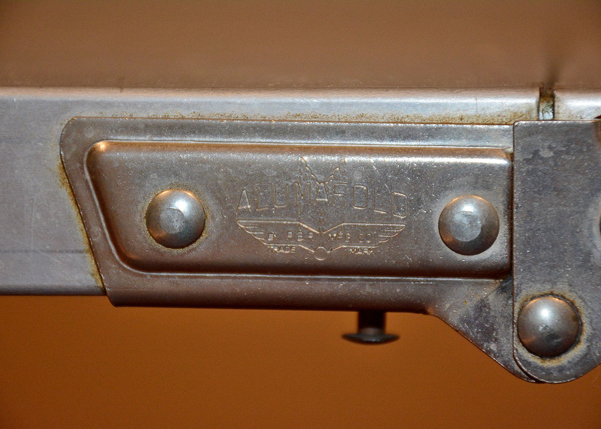 Vintage Alumafold Portable Folding Table